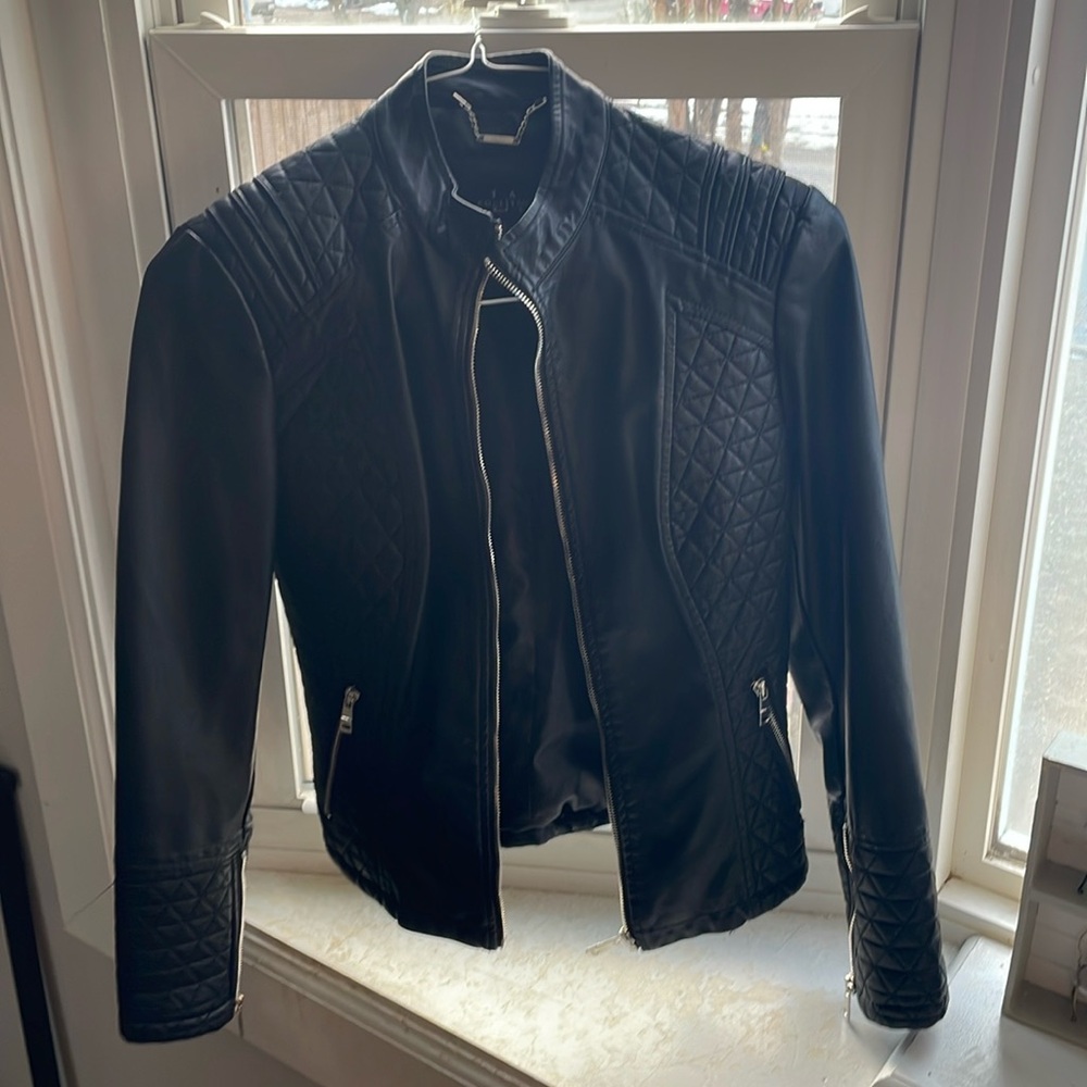 Foax leather jacket! Barely worn